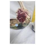 "Old Sleepy Eye" Stoneware Mug, Vintage Swan Planter, Majoica Pottery Dish