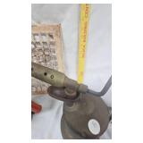 2 Gas Hand Torches and Floor Grate