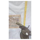 2 Gas Hand Torches and Floor Grate