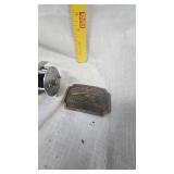 Direct Drive Shakespere Reel & 1977 Indiana Metal Craft Gun Belt Buckle