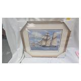 Framed Lithograph "Maria" by Mark R Myers, 446/950, signed, Still in Original Packing, 18x22