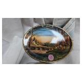 Lot of 4 Terry Redlin and David Maass Collector Plates