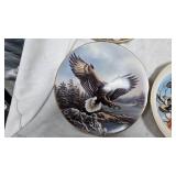 Lot of 4 Terry Redlin and David Maass Collector Plates