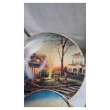Lot of 4 Terry Redlin and David Meger Collector Plates