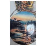 Lot of 4 Terry Redlin and David Meger Collector Plates