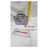 Betty Boop Keepsake Box/Lunchbox Style, with Betty Boop Tin and Sylus Pen