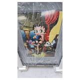 Betty Boop "A Song & A Smile", Commemorative Postal Picture