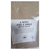 Betty Boop "A Song & A Smile", Commemorative Postal Picture