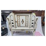 Vintage Copper Lined Tabacco Humidifier with Sampson Bowl