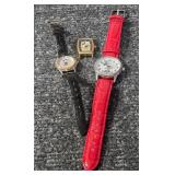 3 Vintage Micky Mouse Watches.