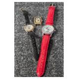 3 Vintage Micky Mouse Watches.