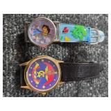 DORA The Explorer and Captain America Kids Watches.
