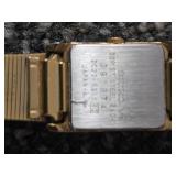 Vintage SEIKO Ladies Quartz Gold Band Watch. Stainless Steel. Japan movement.