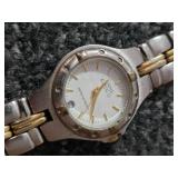 Vintage Anne Klein II - Two Toned Gold Silver Ladies Watch.  Thailand/Quartz Movement.
