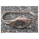 Vintage - GUCCI Swiss Made Bracelet Watch.  This watch is Sterling Silver