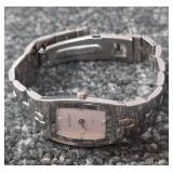 SKAGEN Ladies Diamond Watch Silver Tone.