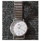 Timex Indiglo Quartz Watch, Water Resistant, Working.  Flexband