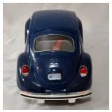 Vintage Jim Beam Blue 1973 Volkswagen Empty Decanter.  14"L x 6"H    Cast Iron