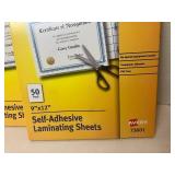 Self-Adhesive Laminating Sheets Self-Adhesive Laminating Sheets
