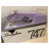 Lavender Swingline Stapler and Staples Lavender Swingline Stapler and Staples