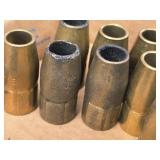 Lot of (10) Mig Welding / Torch Gun Tips (assorted)