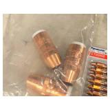Lot of (2) Panasonic  ZII CO2-MAG L45 0.9mm Welding Contact Tips and Bernard N-5818C Gun Accessories