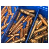 Plastic Storage Container with Assorted Welding Contact Tips