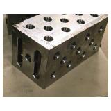 Lot of (2) Build Pro 8" Riser Blocks with (4) Ball Lock Bolts