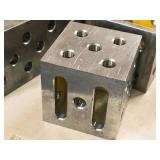 Lot of (2 ) Build Pro 4" Riser Blocks with (4) Ball Lock Bolts