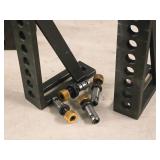 Lot of (2) 12" Assorted Welding Alignment Tools with (4) Ball Lock Bolts