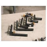 Alignment Tools 4"x1"x6" (x2), Alignment Tools 3"x1"x4" (x2), Alignment Tools 3"x1"x2" (x2), Ball Lock Bolts (x4)