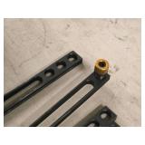 Welding Table Accessories 10"x1"x1/2" (x2), Welding Table Accessories 8"x1"x1/2" (x2), Welding Table Accessories 6"x1"x1/2" (x2), Lock Ball Bolts (x4)