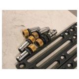 Welding Table Accessories 10"x1"x1/2" (x2), Welding Table Accessories 8"x1"x1/2" (x2), Welding Table Accessories 6"x1"x1/2" (x2), Lock Ball Bolts (x4)