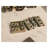 Lot of (5) Magnetic Welding Table V-Pads