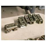 Lot of (6) Adjustable Magnetic Welding V-Pads