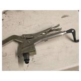Lot of (2) Locking Clamp Pliers