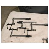 Lot of (4) Welding Table Modular Fixture Clamps 4 1/2" x 9 1/2"