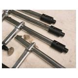 Lot of (4) Welding Table Modular Fixture Clamps 6" x 11 1/2"