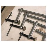 Lot of (4) Welding Table Modular Fixture Clamps 6" x 11 1/2"