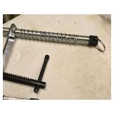 Lot of (2) Welding Table Mag Spring Sliding Arm Clamps