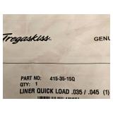 Tregaskiss Quick Load Liner .035 / .045