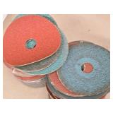 Lot of  Keen Abrasives 4 1/2" Sanding Discs (assorted)