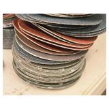 Lot of  Keen Abrasives 4 1/2" Sanding Discs (assorted)