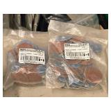 Lot of (2 Bags / ~100) Keen Abrasives 2" 40 and 50 Grit Sanding Disc | Mini Cloth