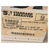 Lot of (1 Box) Standard Abrasives 2" S/C Medium Buff & Blend GP Disc 840312