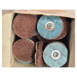 Lot of (1 Box) Standard Abrasives 2" S/C Medium Buff & Blend GP Disc 840312