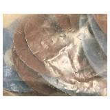 Lot of (2 Bags / 25 and 50 count / 75 Total) Keen Abrasives 40-grit and 150-grit Grit Sanding Disc | Mini Cloth