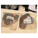 Lot of (2 Bags / ~25 per bag / Total ~50) Keen Abrasives 150 Grit Sanding Disc | Mini Cloth