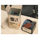 Lot of (2 Boxes) Standard Abrasives 3" 36 and 50 Grit Sanding Disc | Quick Change