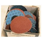 Lot of (2 Boxes) Standard Abrasives 3" 36 and 50 Grit Sanding Disc | Quick Change